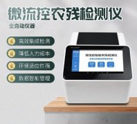 微流控農殘檢測儀器你了解多少？